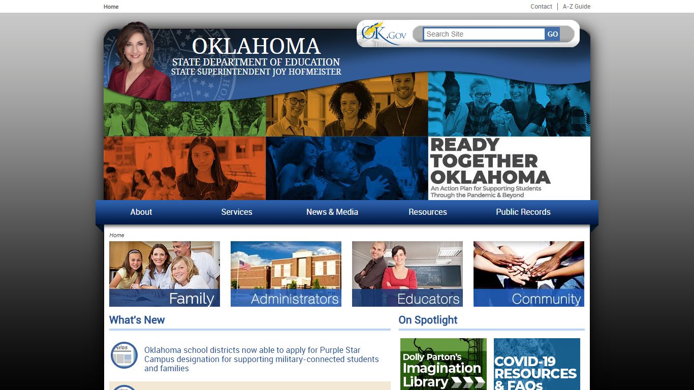 OSDE Public Records | Oklahoma State Department of Education